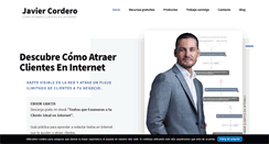 Desktop Screenshot of javiercordero.com